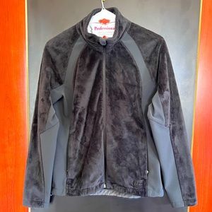 REI Women's Black Full Zip Fleece Jacket Sz Small windbreaker